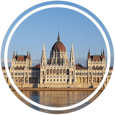 Hungarian Parliament Building, Budapest, Hungary Marker
