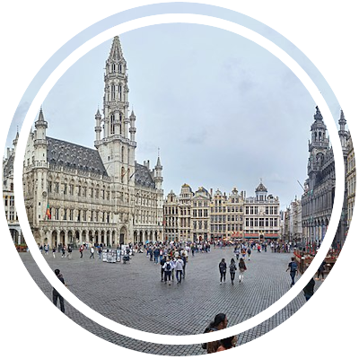 Grand Place, Brussels, Belgium Marker