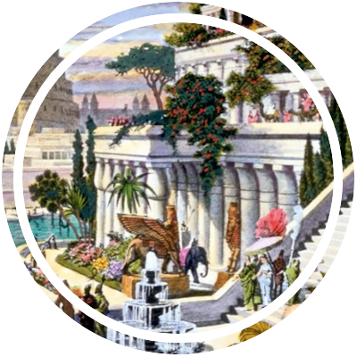 Hanging Gardens of Babylon Marker