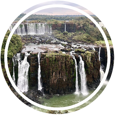 Iguazu Falls, Argentina Marker