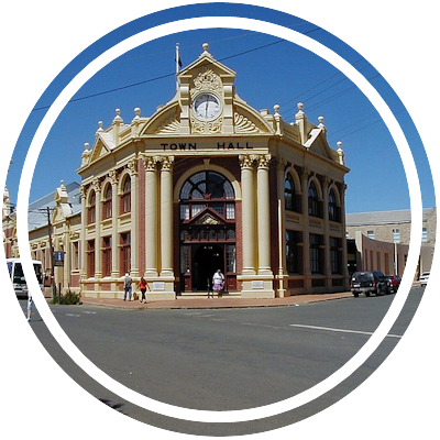 York, Australia Marker